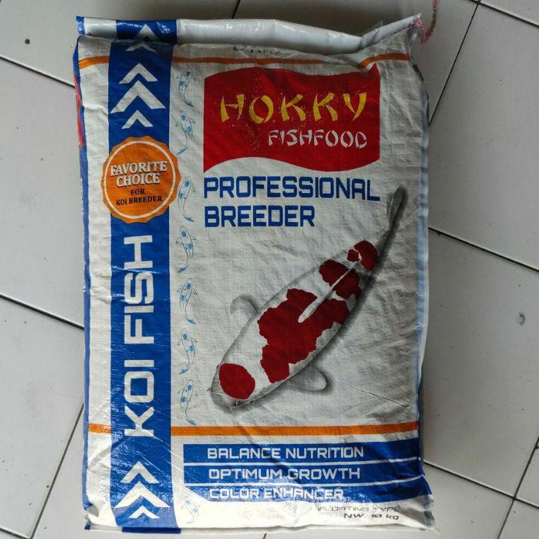 BOOMING Hokky profesional breeder 10kg pakan koi makanan ikan koi berkiualitas