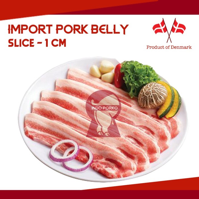 

SAMCAN PORK BELLY DAGING BABI IMPORT DENMARK SLICE