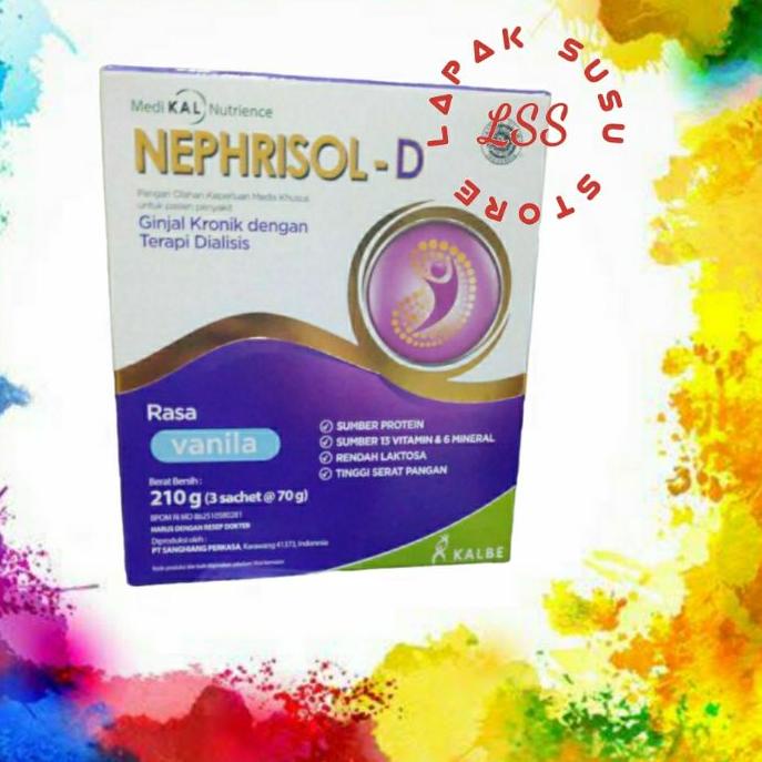 

♠ Nephrisol-D / nephrisold / nephrisol d Nephrisol- D Dialisis vanila 210gr ✥