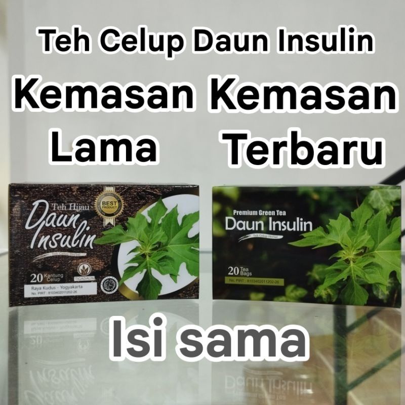 

DAUN INSULIN TEH CELUP 20BAG OBAT DIABETES ALAMI