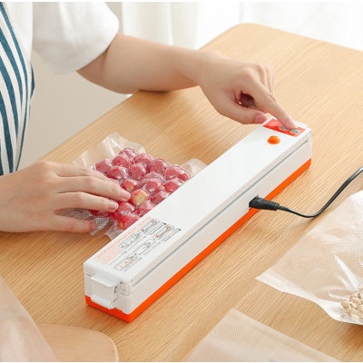 Orange Mesin Vacuum sealer Makanan Home Automatic Packing Machine