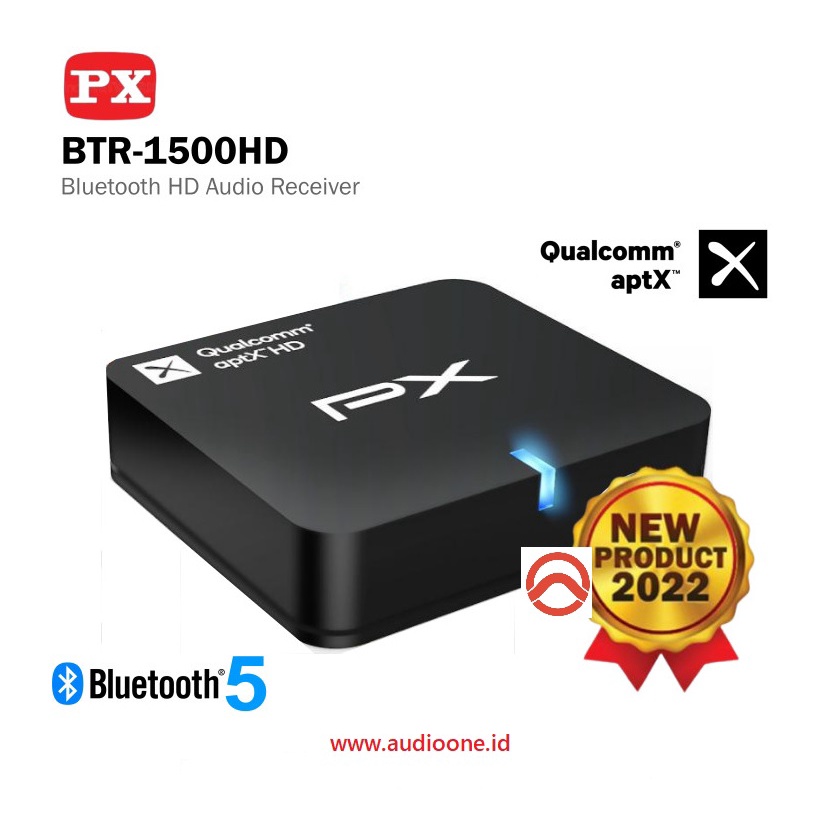 PX BTR-1500HD Bluetooth audio receiver