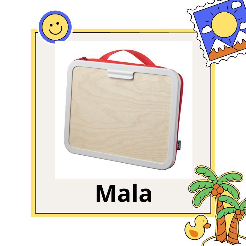 

MALA Kotak menggambar portabel, merah, 35x27 cm