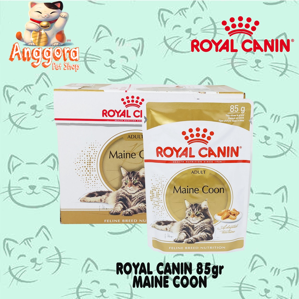 Makanan kucing basah ROYAL CANIN POUCH MAINECOON 85gr