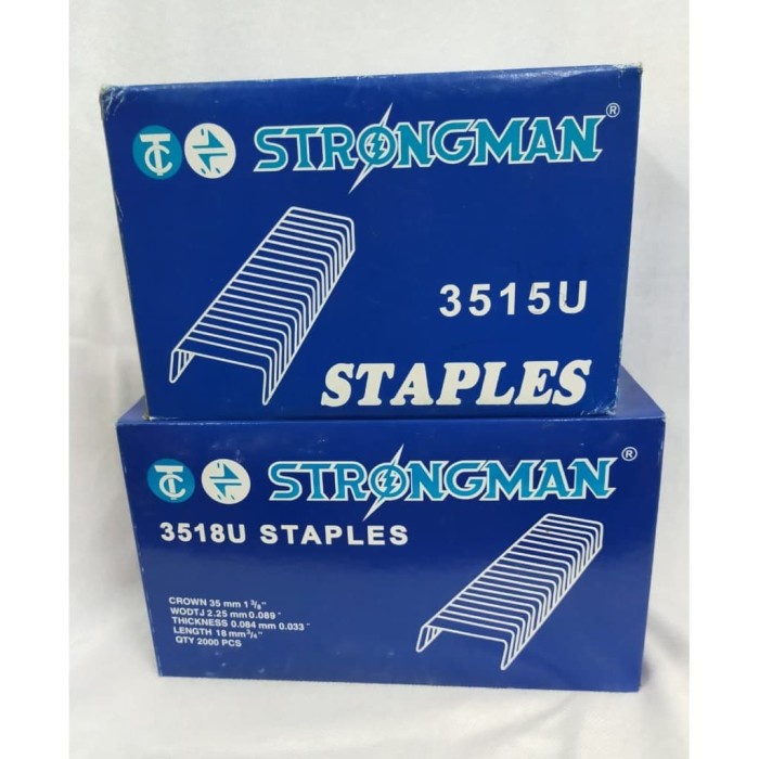 Terlaris Staples Isi Staples Strongman 3515U/3518U