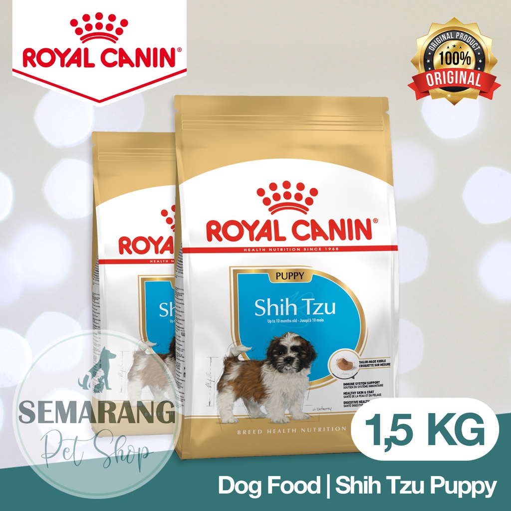 Dog Food ROYAL CANIN Shih Tzu Puppy 1,5kg | RC | Freshpack Fresh pack | Makanan Anak Anjing | 1.5kg 