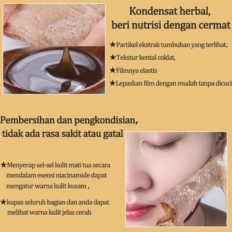 Masker penghilang komedo Pembersih komedoPENGHILANG KOMEDO MEMBANDEL,KULIT KASAR,FLEK HITAM,BEKAS JERAWAT,Pori2 besar MENCERAHKAN KULIT