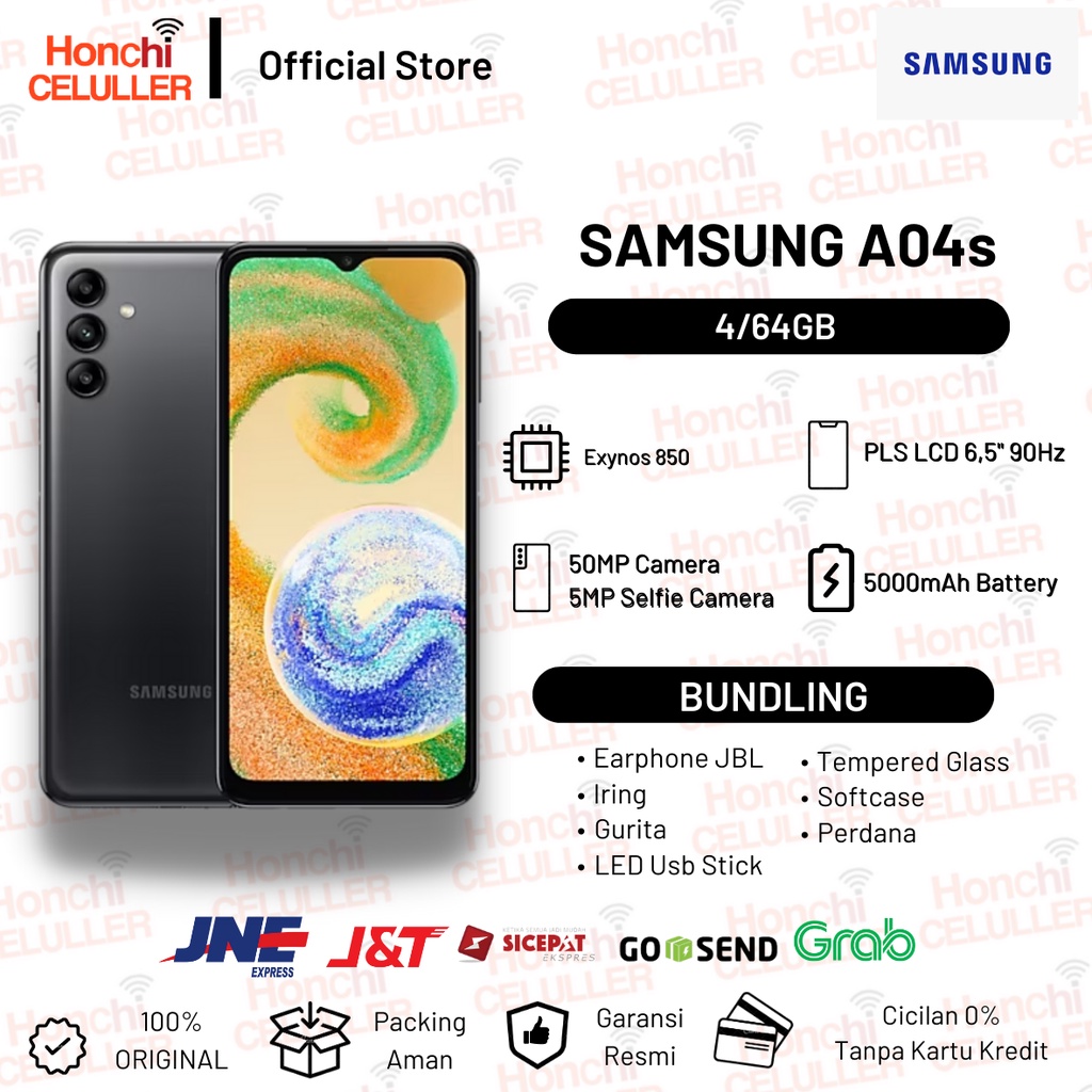 SAMSUNG A04s 4/64 GB GARANSI RESMI SAMSUNG INDONESIA SEIN