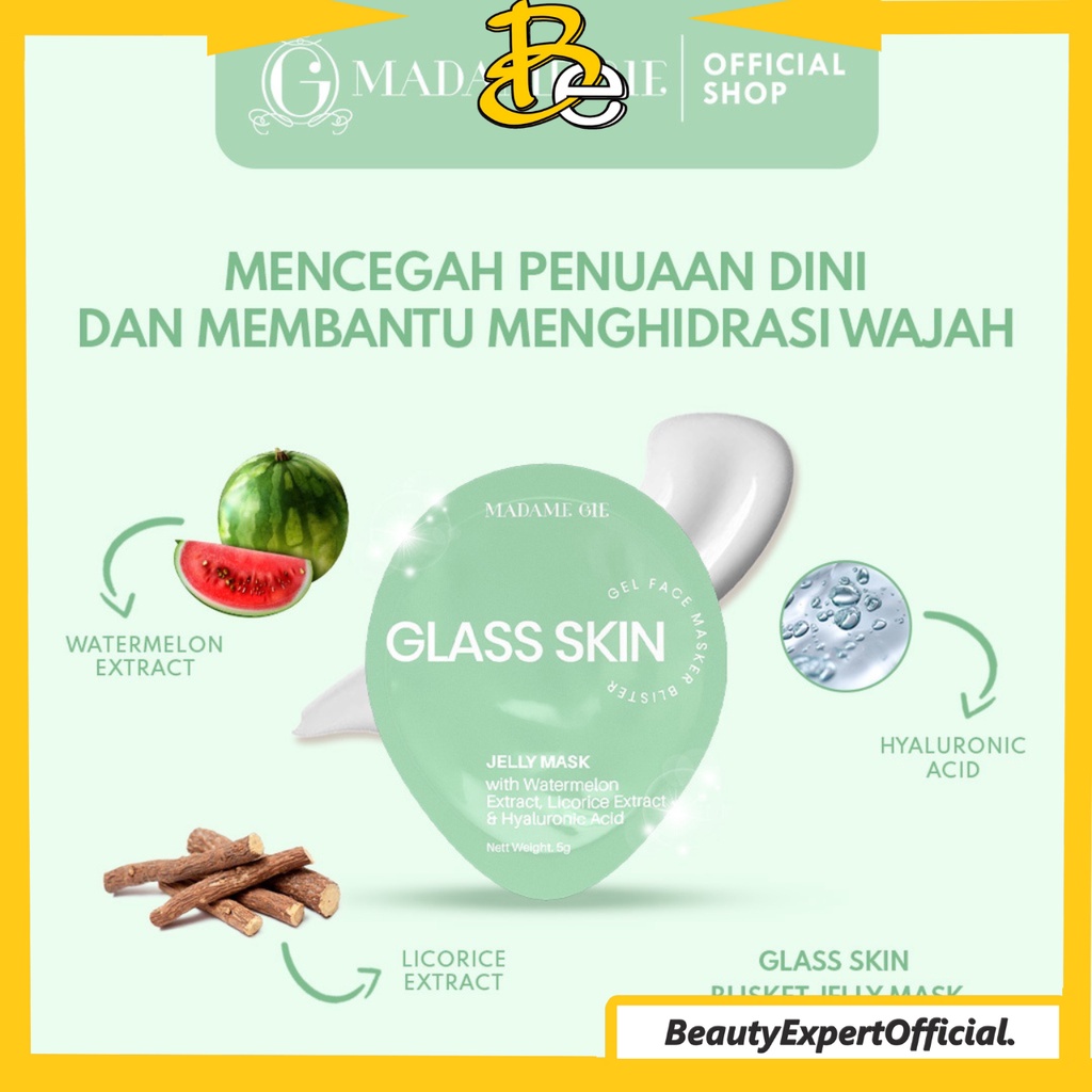 ⭐️ Beauty Expert ⭐️ Madame Gie Jelly Mask - Masker Jelly