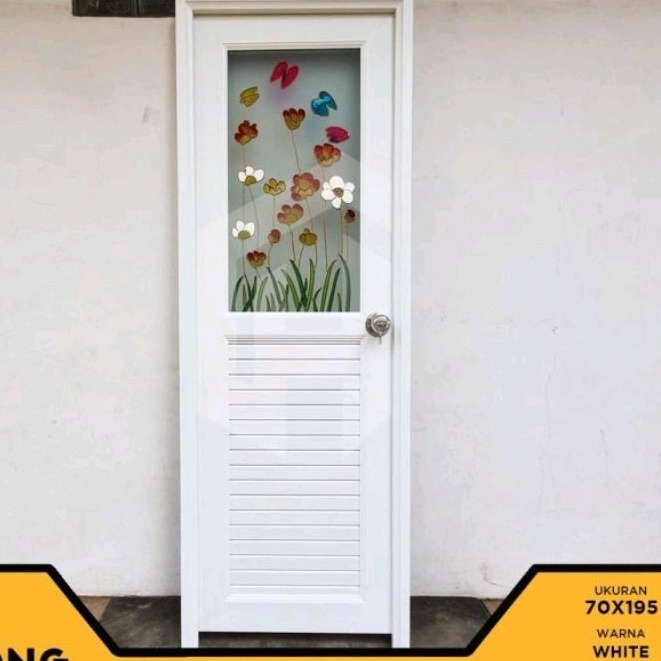 Pintu Kamar Mandi UPVC Eden B003