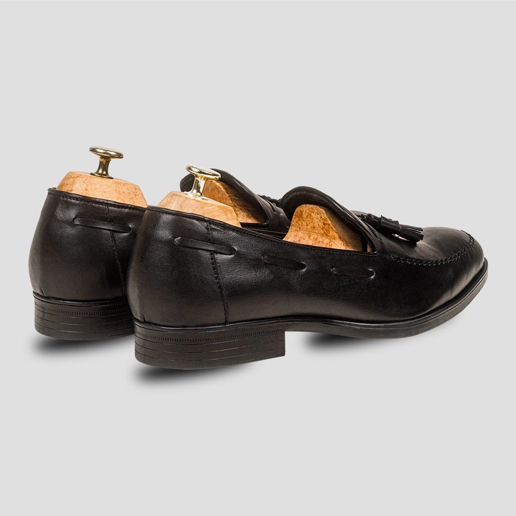 Jackwell Marc Tassel Black / Sepatu Pantofel / Sepatu Kulit Pria