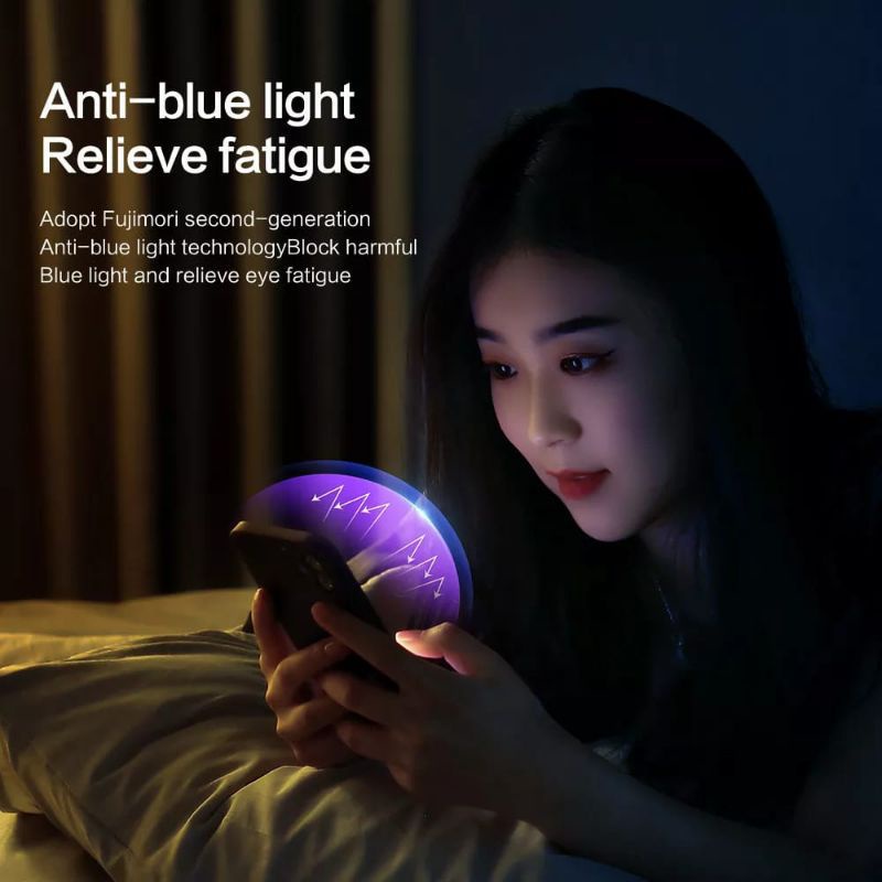 Tempered Glass Blue Ligth Tg Antiradiasi Blue Ray IPHONE X XR XS XS MAX TANAYAACC