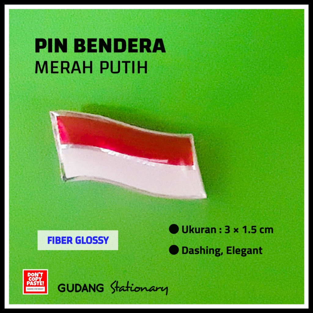 Pin Bendera Merah Putih