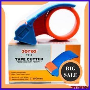 

Tape Dispenser Lakban Tape Cutter Pemotong Lakban JUMBO Joyko TD-2 ORIGINAL 1M4R23 suku cadang