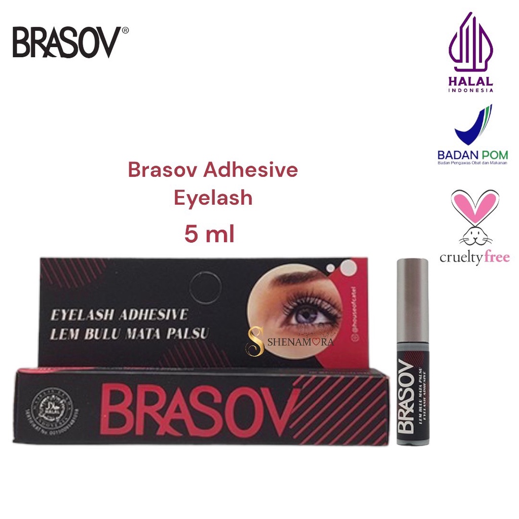 Brasov Lem Bulu Mata | Eyelash Adhesive 5 &amp; 8 ml