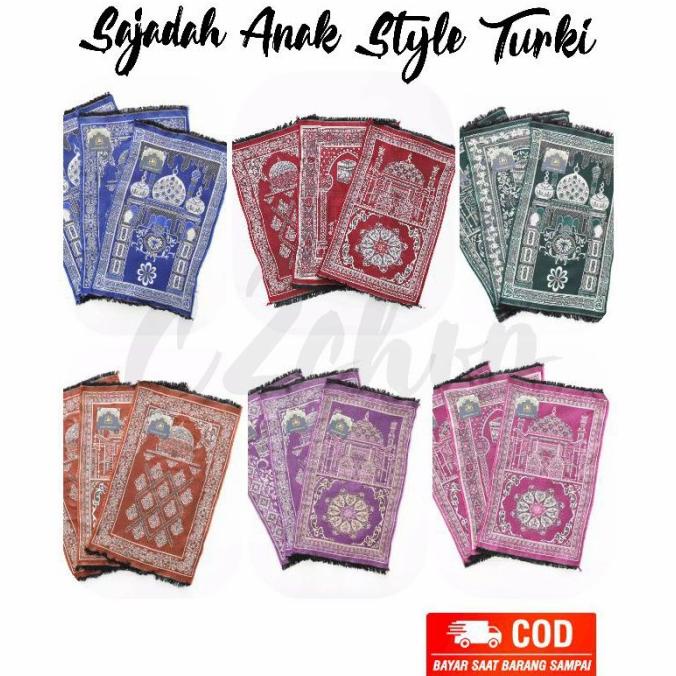Sajadah Anak Kecil Style Turki