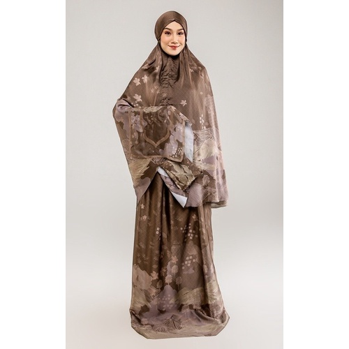 BUTTONSCARVES - ISELTWALD PRAYER ROBE - COCOA / MUKENA