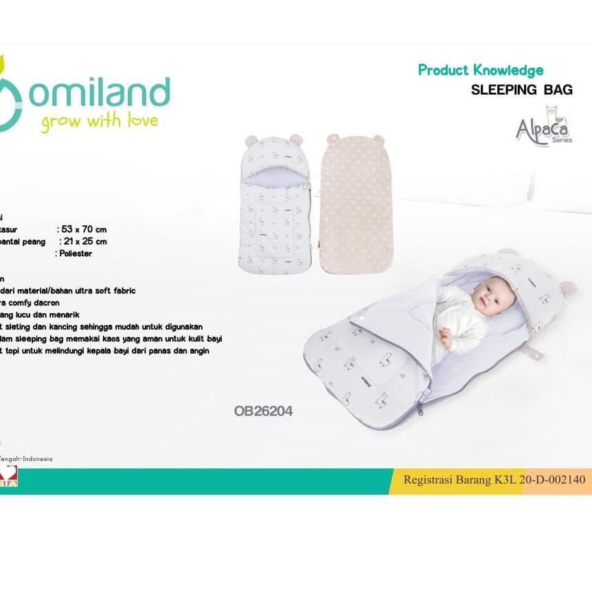 ◘ Omiland Sleeping Bag Alpaca Series ✶