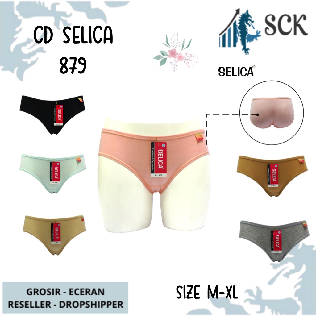 CD SELICA 879 Mini Wanita / Celana Dalam Wanita SELICA / Pakaian Dalam Perempuan 879 M-XL - sckmenwear GROSIR