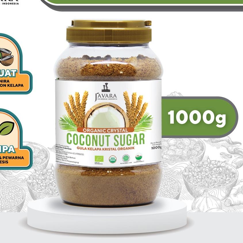 

➱ Javara Coconut Sugar Original 1kg ✳