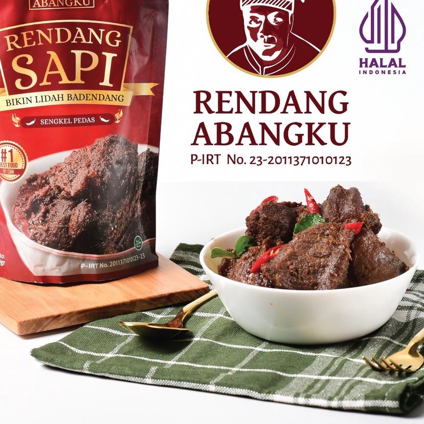 

➫ Rendang Padang Daging Sapi Asli by ABANGKU Halal PIRT bumbu melimpah - siap kirim seIndonesia dan export keluar Indonesia ✯