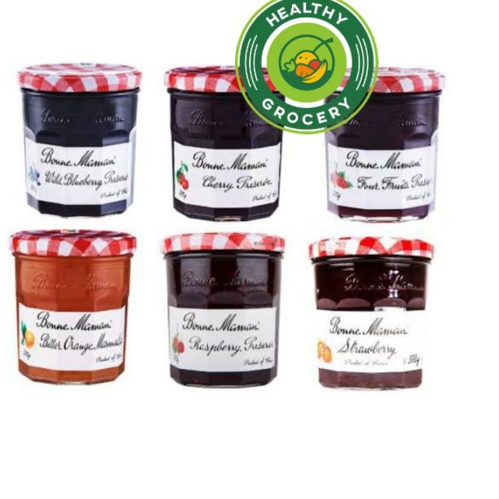 

☼ Bonne Maman All Varian 370gr Selai Orange Marmalade Raspberry Blueberry Strawberry bone mama ♔