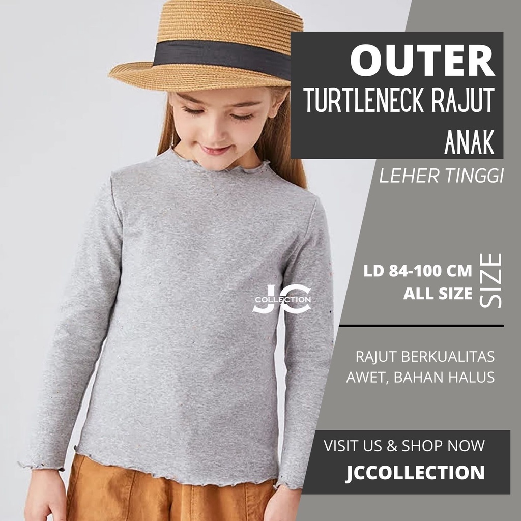 Sweater Rajut Anak Perempuan Kriwil Switer Anak - JCCollections