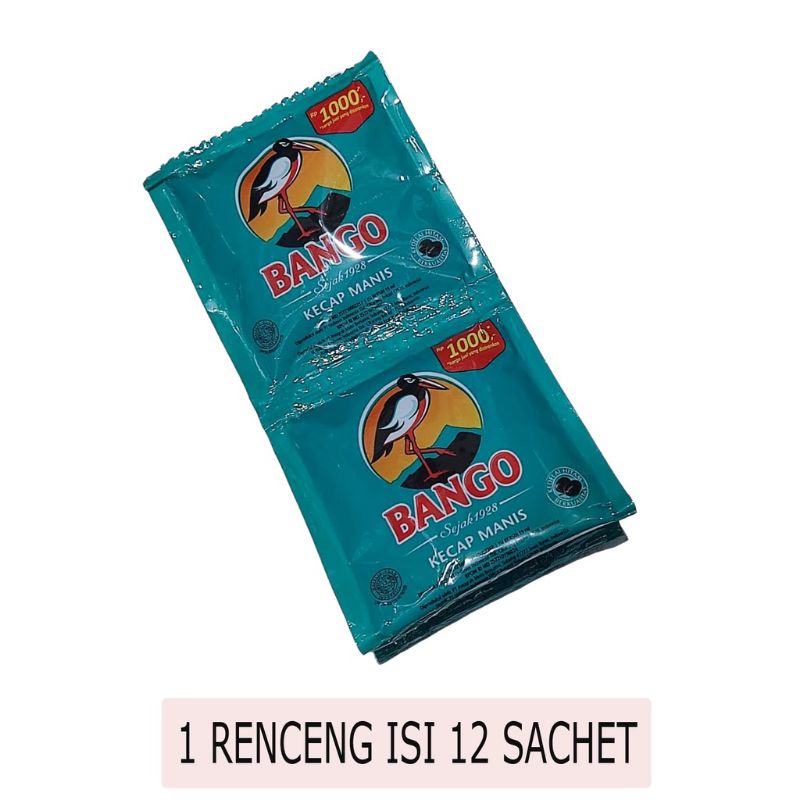 

KECAP MANIS BANGO 1RENCENG 12 SACHET