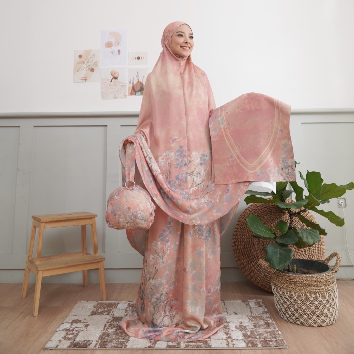 Veselka - Mukena Dewasa Traveling Set Sajadah Artya Series