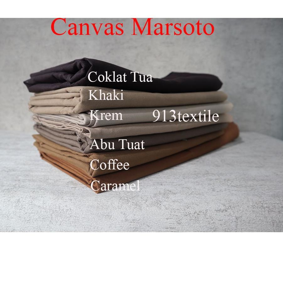 ♡ Bahan Kain Kanvas Marsoto Tebal ✴