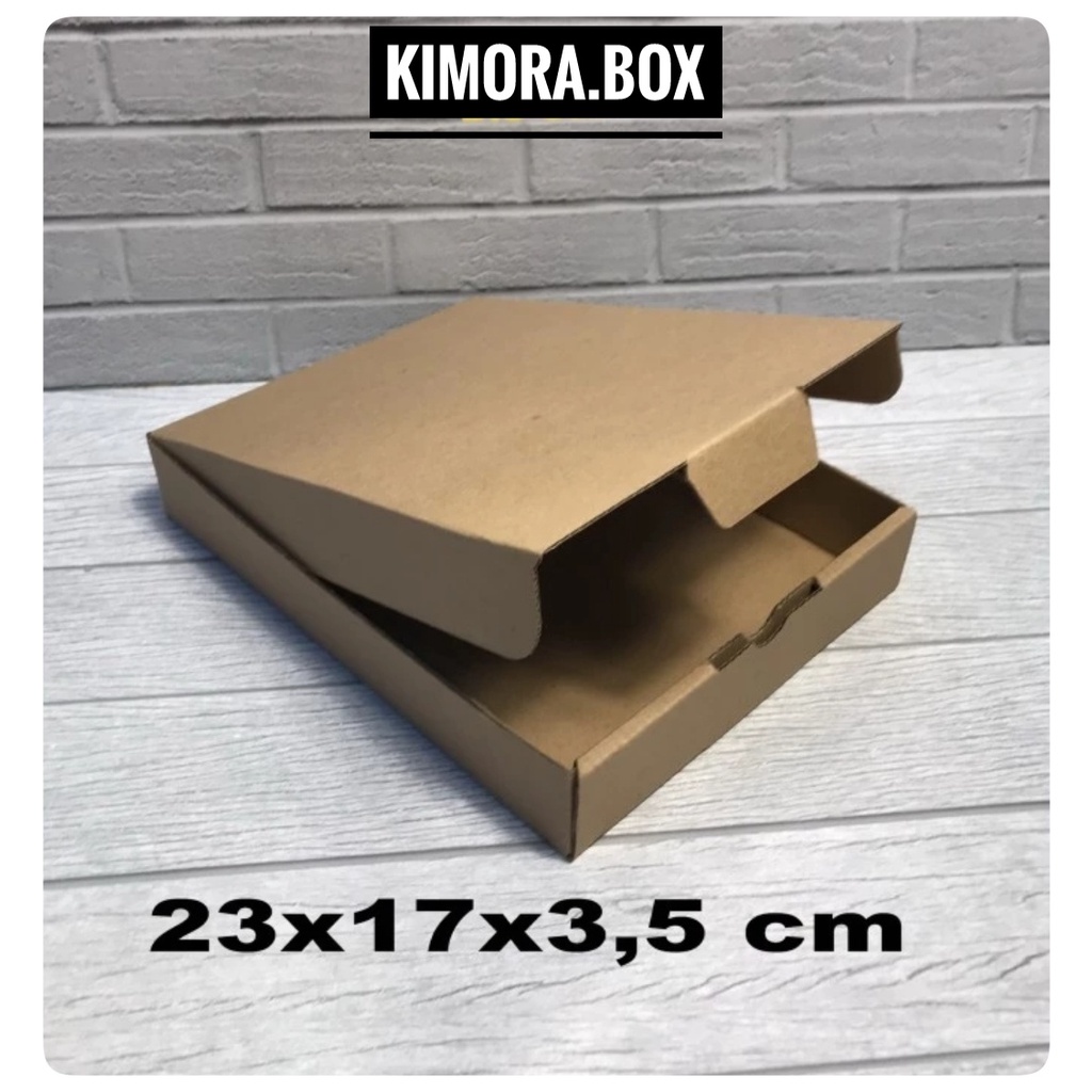 

Kardus karton uk. 23x17x3,5 cm...die cut box kotak Souvenir -dll