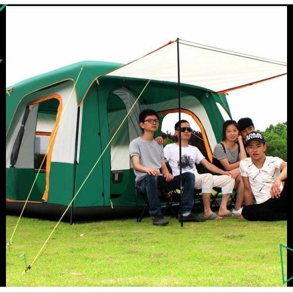 TENDA - ORANG DOUBLE LAYER TENDA 10-12 ORANG DOUBLE LAYER GRATIS ONGKIR