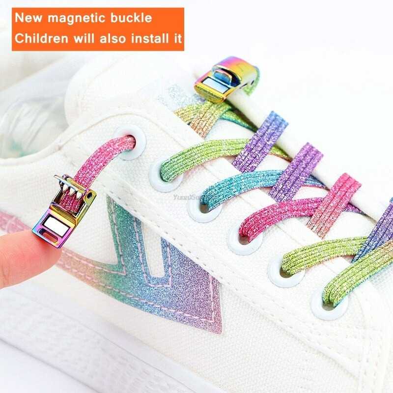 Tali Sepatu Magnetic Lazy Lace No Tie Shoelaces T10