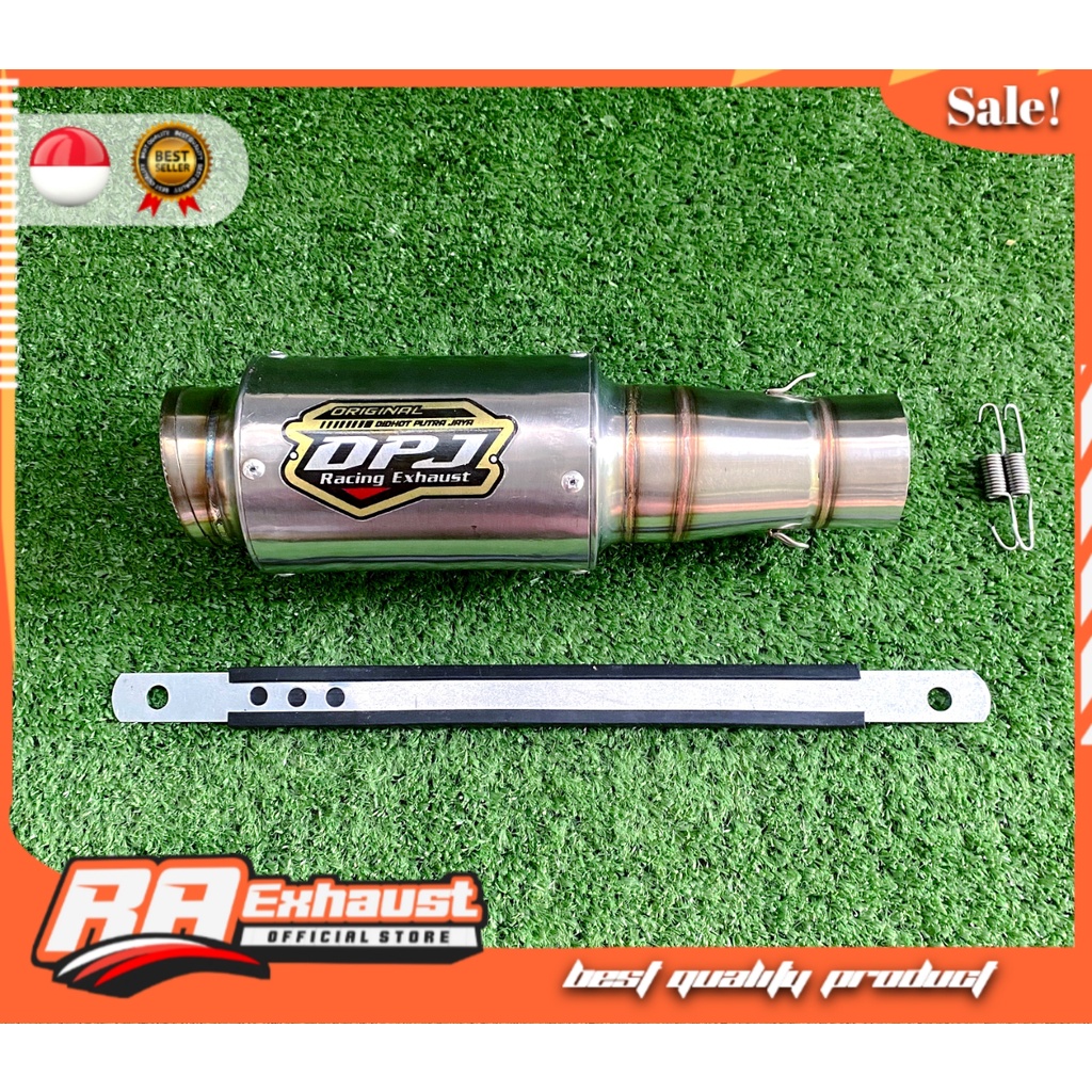 KNALPOT RACING DPJ CP2 CP3 MP3 MP5 INLET 50MM PNP BEAT MIO VARIO SCOOPY XEON XRIDE NMAX AEROX JUPITE