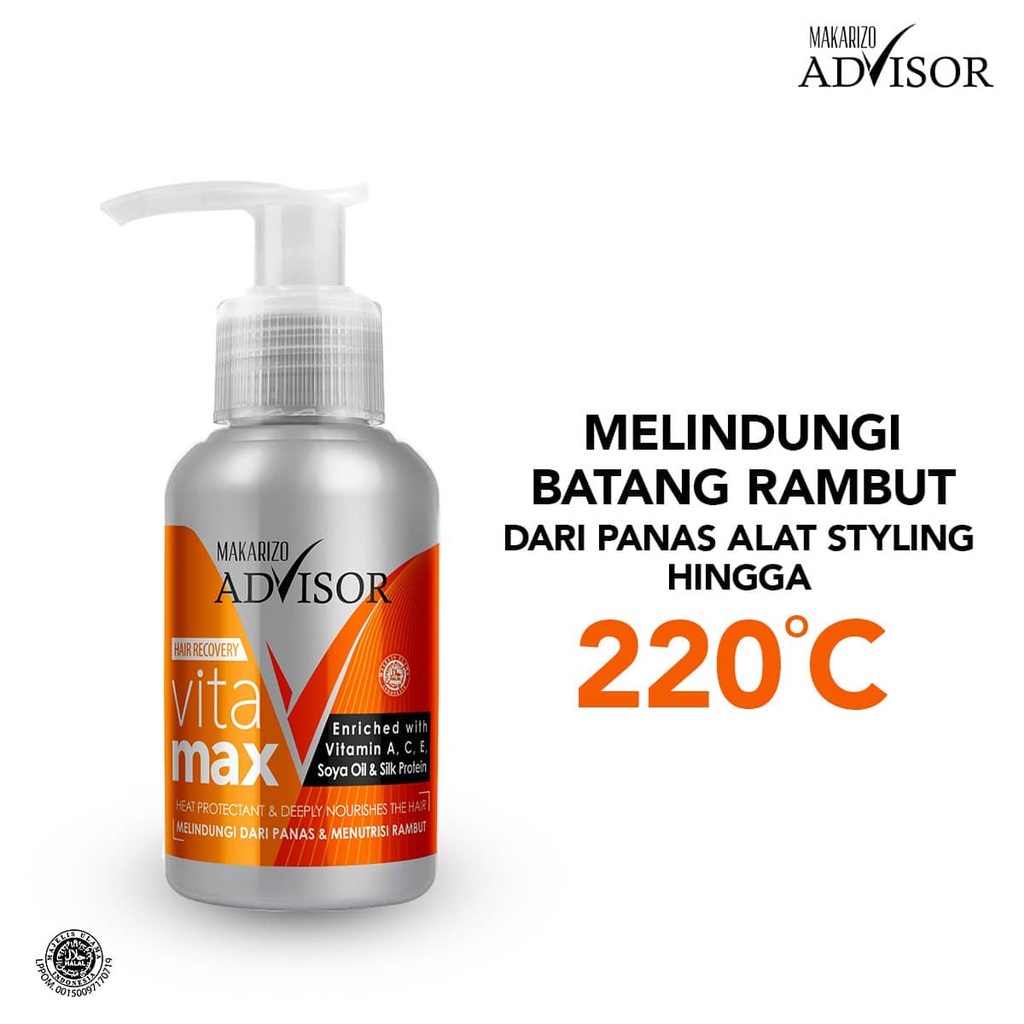 Makarizo Advisor Hair Recovery Vitamax | Vitamin Rambut