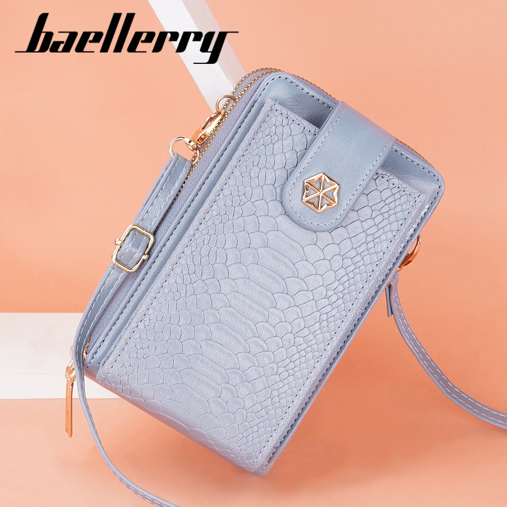 BAELLERRY N8629 Tas Selempang Wanita Tas Handphone Bahan Kulit PU Leather Premium WATCHKITE WKOS