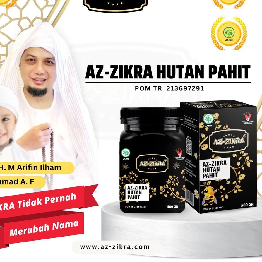 

➢ Hitam Azzikra Az-Zikra 500gr Hutan Hitam Pahit Original ❂