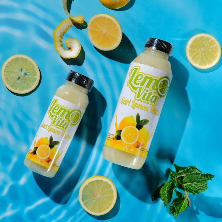 

TERBARU BPOM LEMOVITA SARI LEMON 500ml original lemon murni