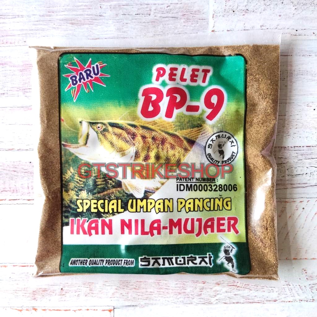 UMPAN BP-9 bp9 Pelet spesial mancing nila mujaer By Stella Product