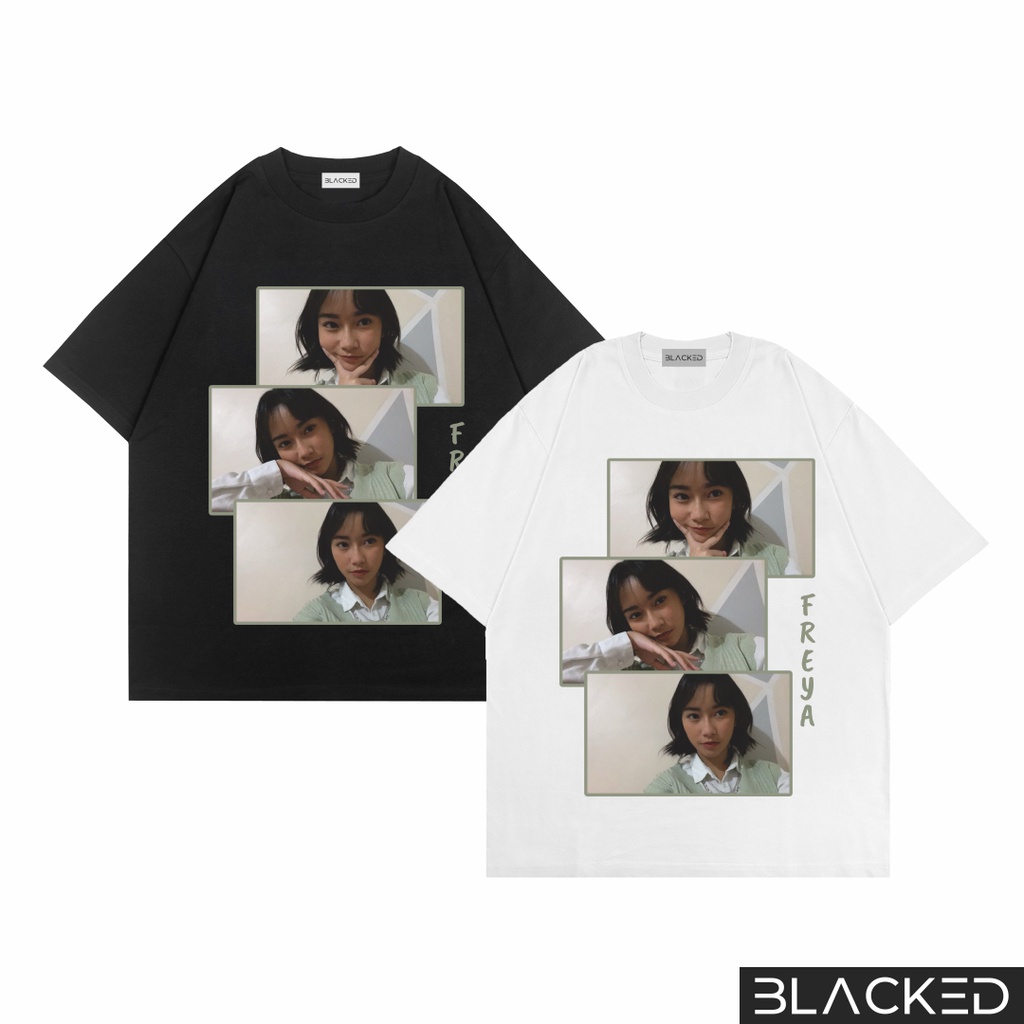 KAOS OVERSIZED JKT48 FREYA JAYAWARDANA / OVERSIZE TEES / BAJU OVER SIZE JKT48