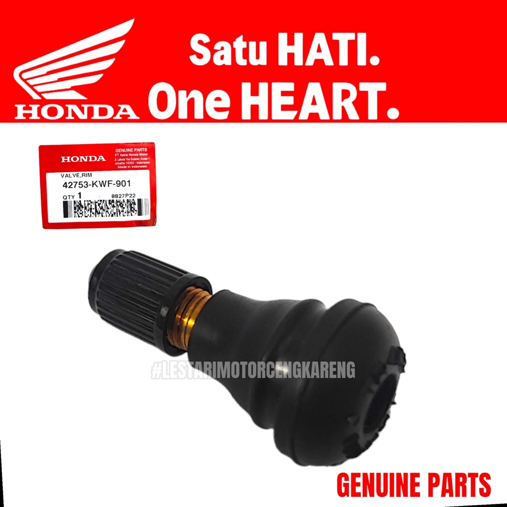 PENTIL BAN TUBELESS ORIGINAL HONDA 42753-KWF-901 VARIO BEAT DLL AHM