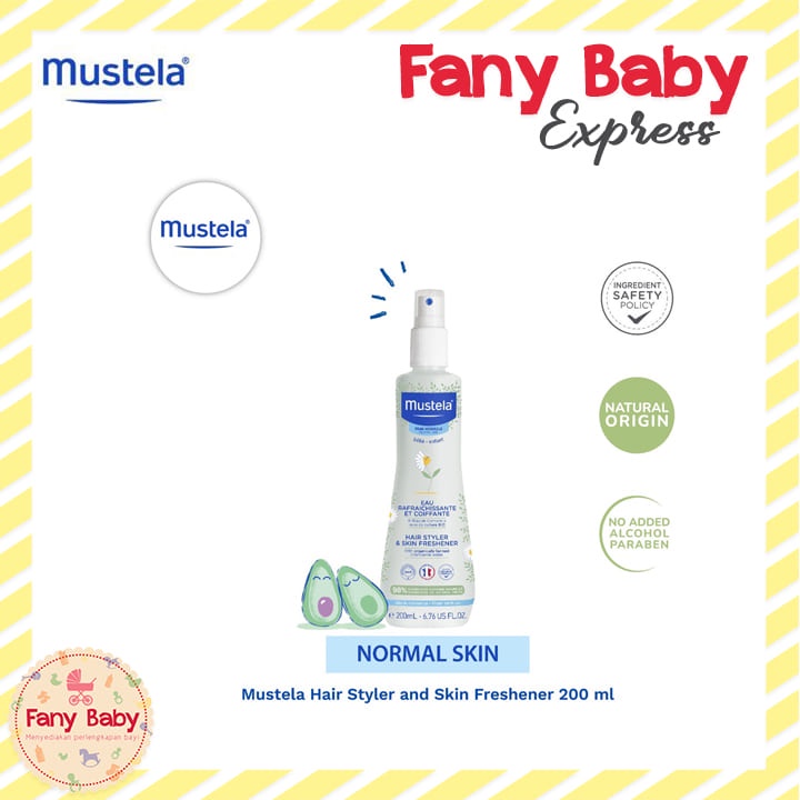 MUSTELA HAIR STYLER &amp; SKIN FRESHENER 200ML