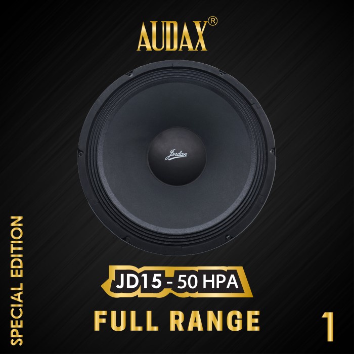 Audax - Speaker Pasif 15" JD 15-50 HPA Full Range