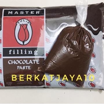 

✨STAR✨ TULIP SELAI Coklat Repack 500 Gram Pasta Dark Chocolate Filling serbuuu !