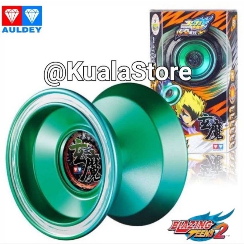 Yoyo Auldey Blazing Teens Original DEMON BLAZE Metal Intermediate Series Profesional Contest