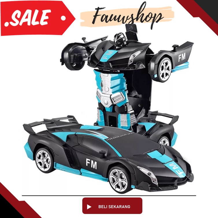 MOBIL REMOT JADI ROBOT PREMIUM BATERAI CAS