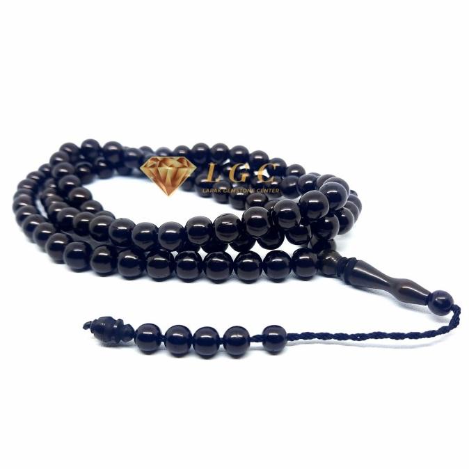 Tasbih Kayu Kokka  Hitam 99 Butir 8mm