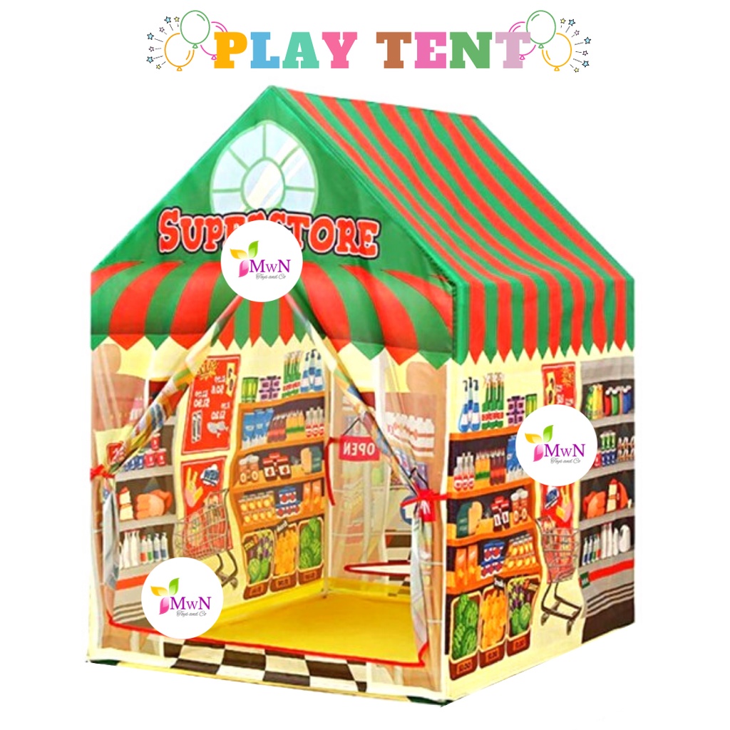 MWN Mainan Anak Tenda Play Tent Indoor Outdoor Kode 995 5 Jenis Varian