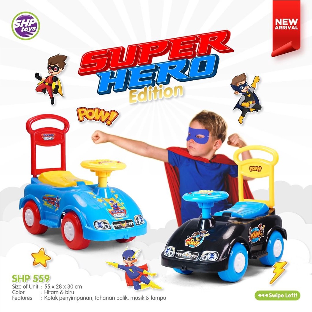 SHP Toys Ride on Cars BTL 559 Mainan mobil mobilan dorong