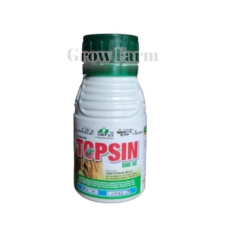 Fungisida Topsin 500SC 250ml Bahan Aktif Metil Tiofanant 500 g/l Original Petrokimia Kayaku